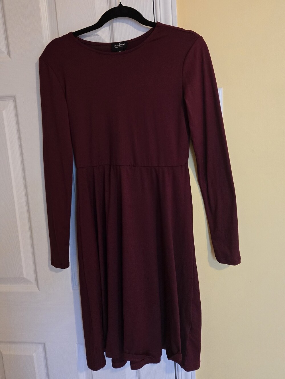 💎ARDENE Burgundy Tunic/Skater-Style Dress